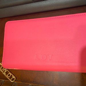 LDT hot pink brand new wallet/handheld purse